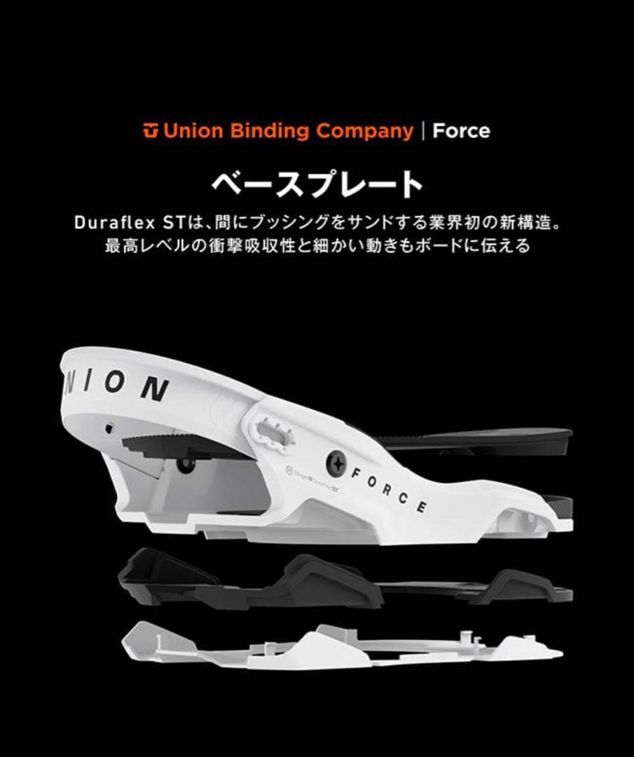 24-25 UNION FORCE M ビンディング ユニオン フォース 黒