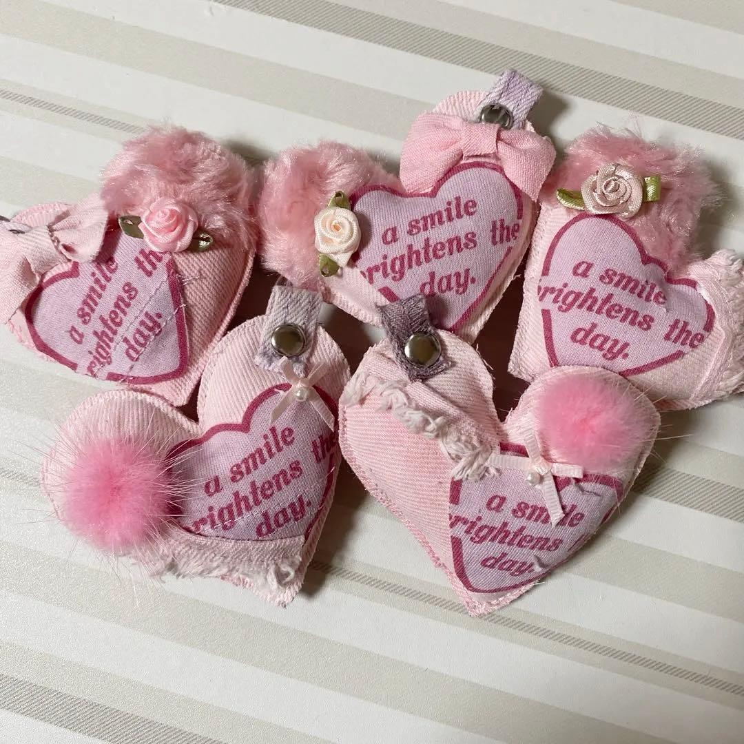 いちごパフェ★　デニムリメイクチャームお取り置き❷