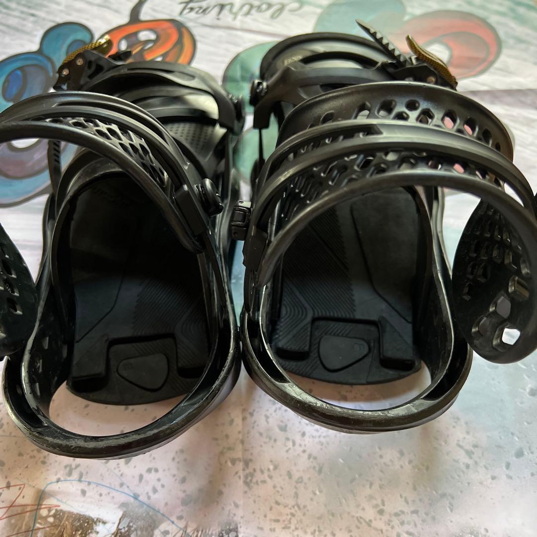 LEXA ブラック スノーボード ビンディング