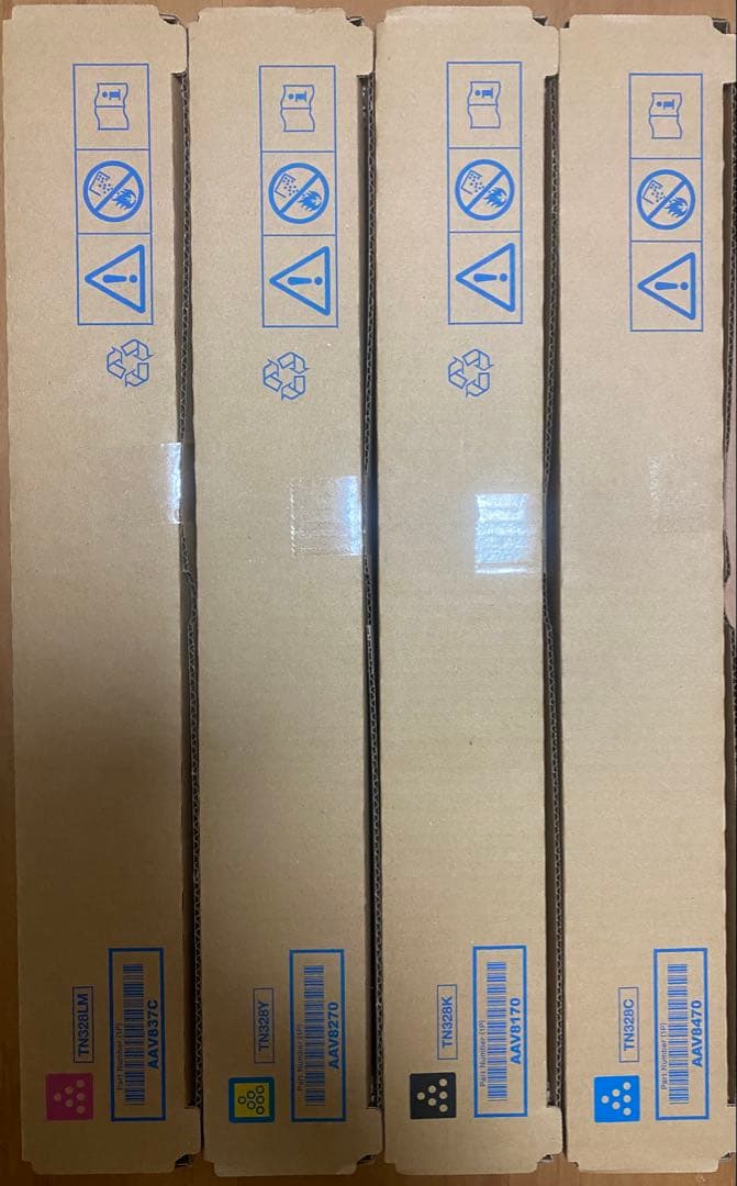 トナーカートリッジ TN328K/C/M/Y 4色セット！