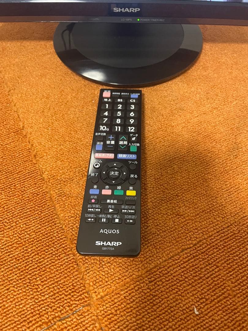 シャープ 液晶テレビ AQUOS LC-19P5 TV
