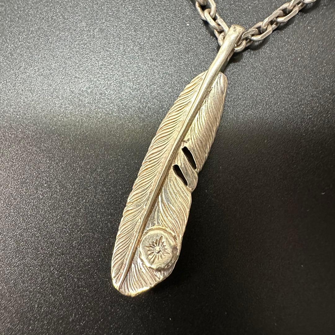 Arizona Freedom 2連フェザー ネックレス メディスンホイール