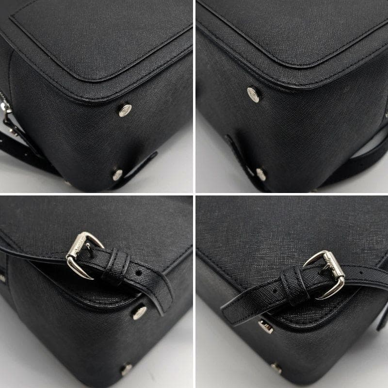 美品 ヴィヴィアンウエストウッド ミニリュック 本革 サフィアーノレザー 黒