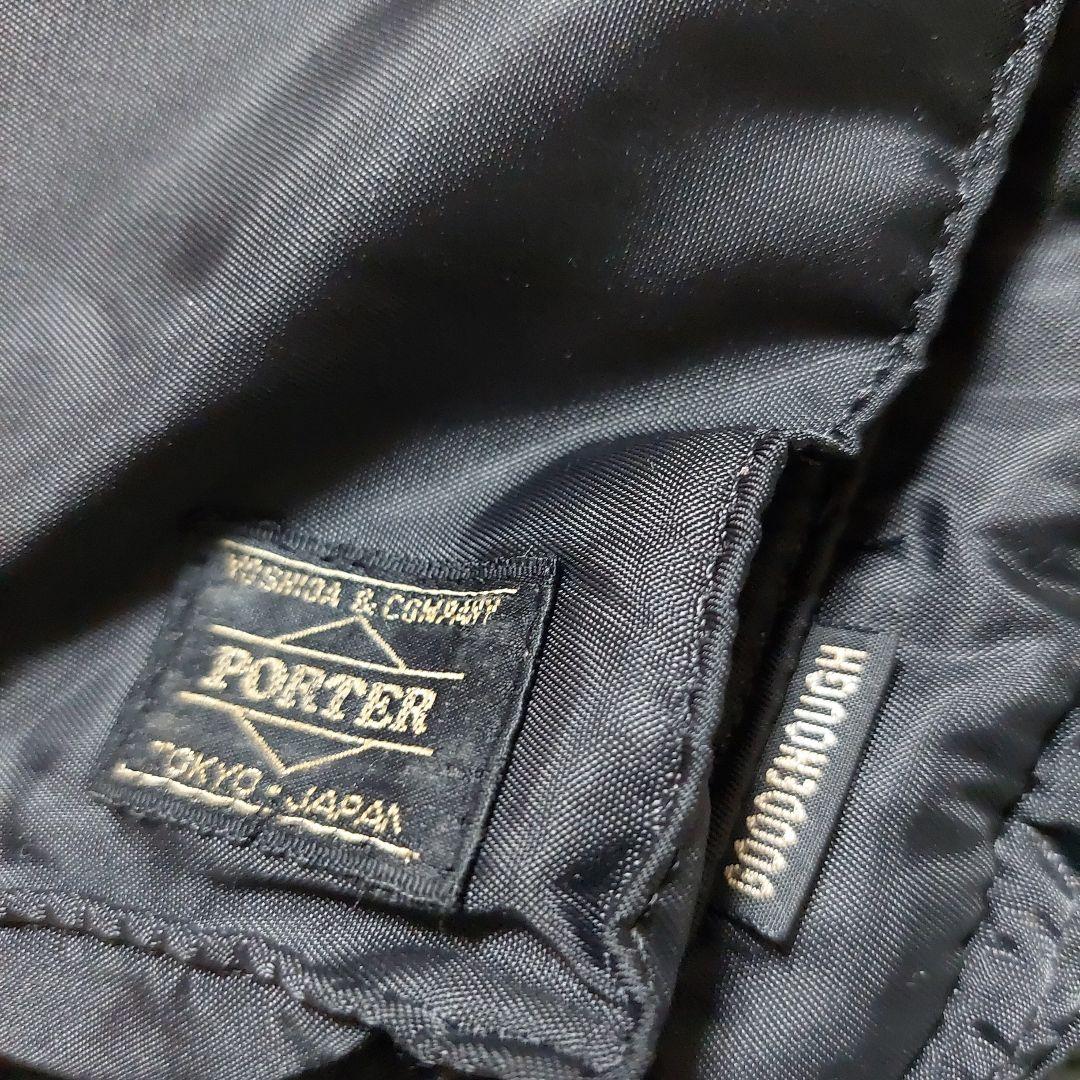 GOODENOUGH×PORTER　ダブルネーム　ボディバッグ　タンカー