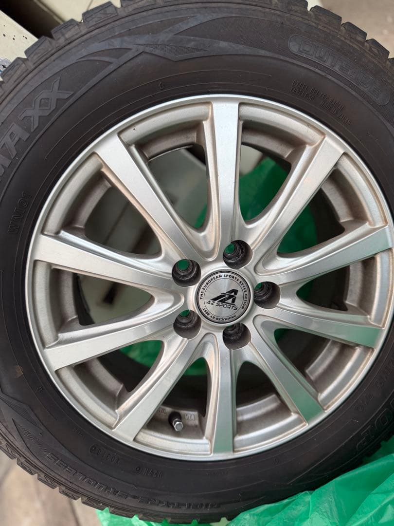 15インチ AZSPORTS アルミホイール WINTER MAXX WM01