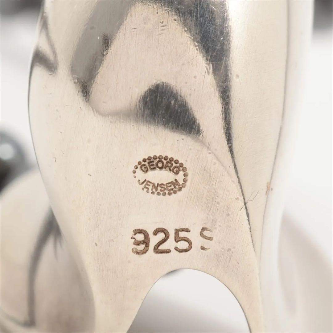 ジョージジェンセン　ネックレス　バード　ヘマタイト　シルバー　925