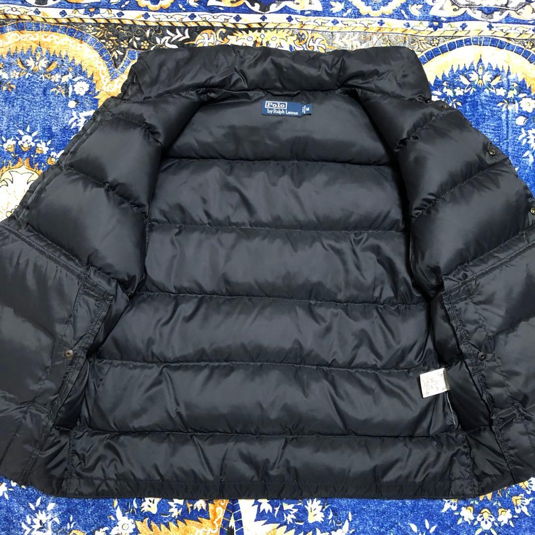 ラルフローレン　ダウンジャケット　黒　Mサイズ