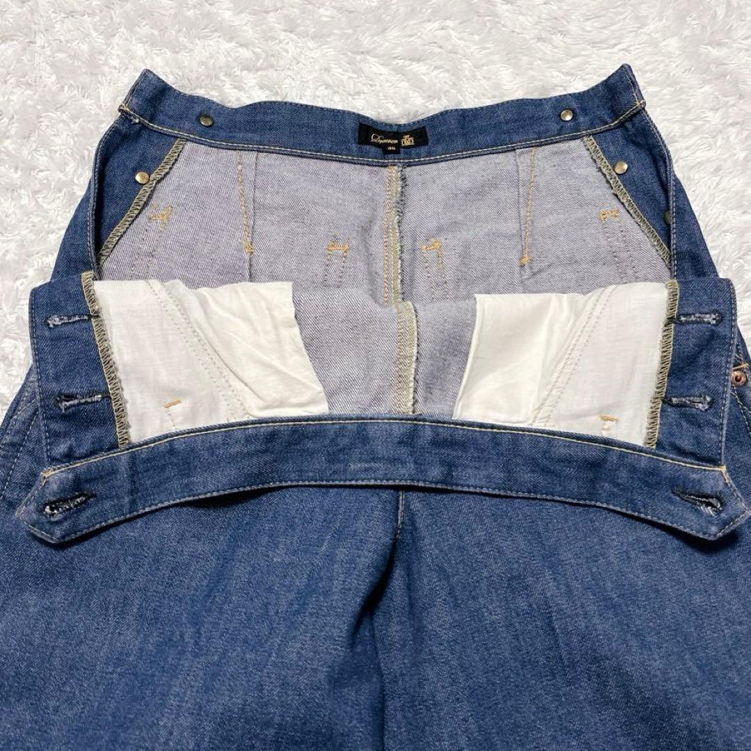 美品✨Drawer ドゥロワー ワイドデニム バギーパンツ ハイウエスト 36