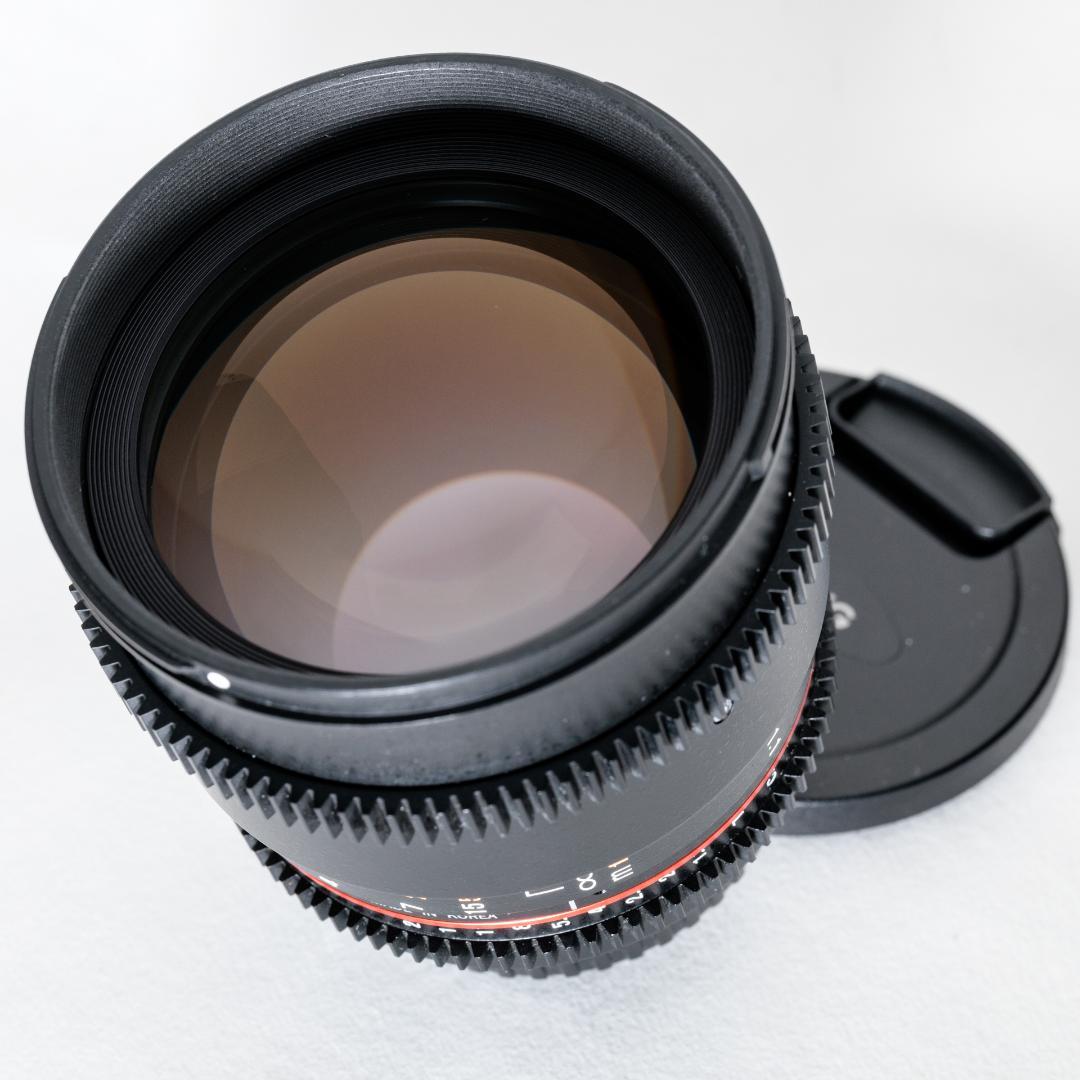 シネレンズ 85mm T1.5 フルサイズ EFマウント