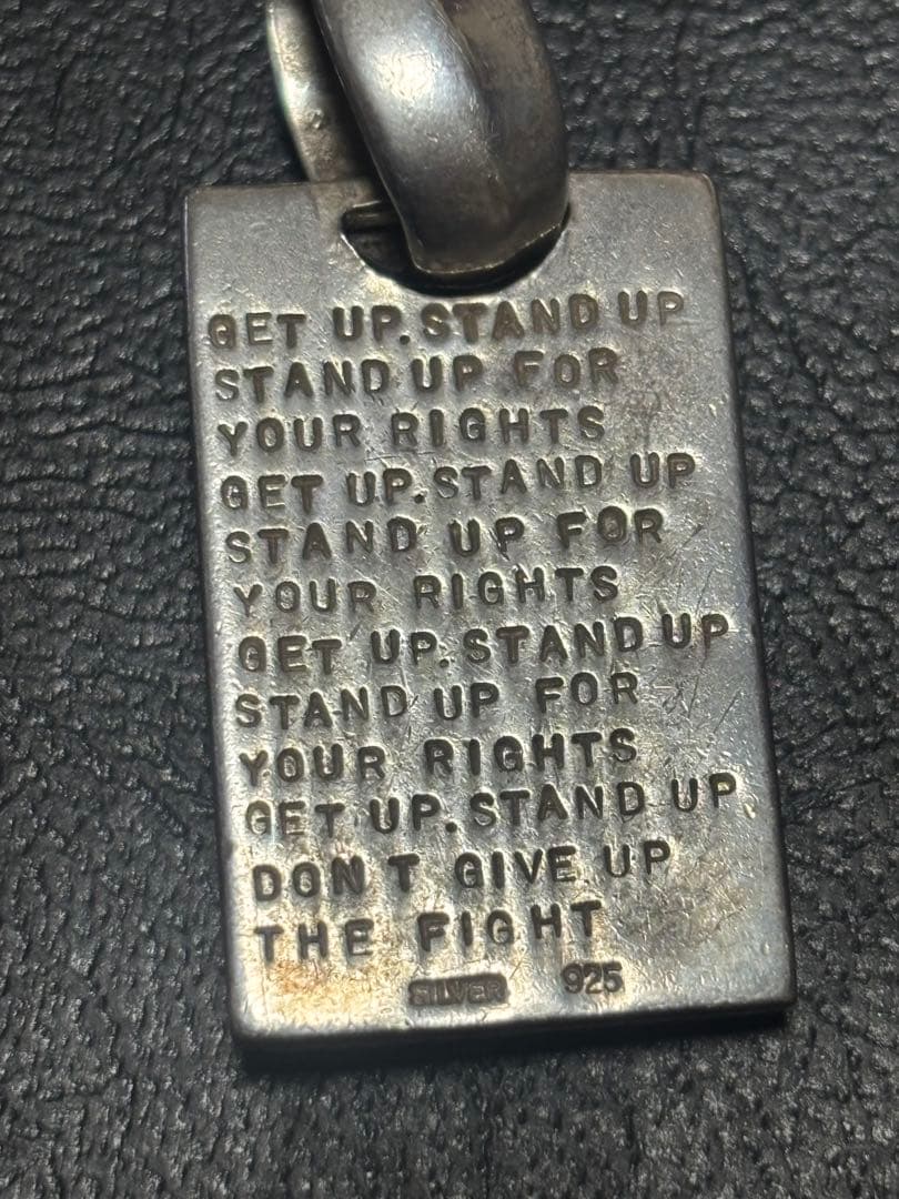 y*i様 激レア　ボブマーリー　ペンダント　silver925