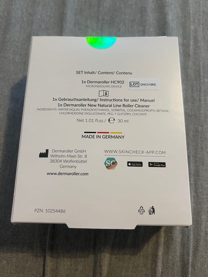 ダーマローラー HC 902 & ローラークリーナーセット　新品未使用