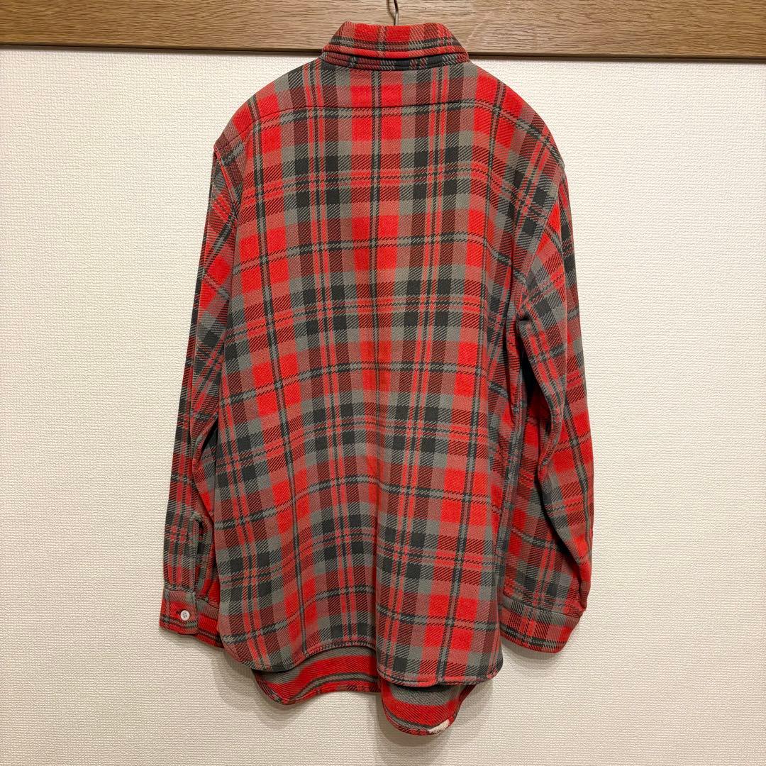 60's マチ付きヘビーネルシャツ