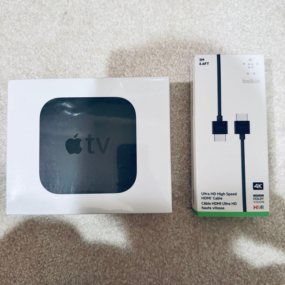 【新品未開封】Apple TV 64GB+ケーブルSET