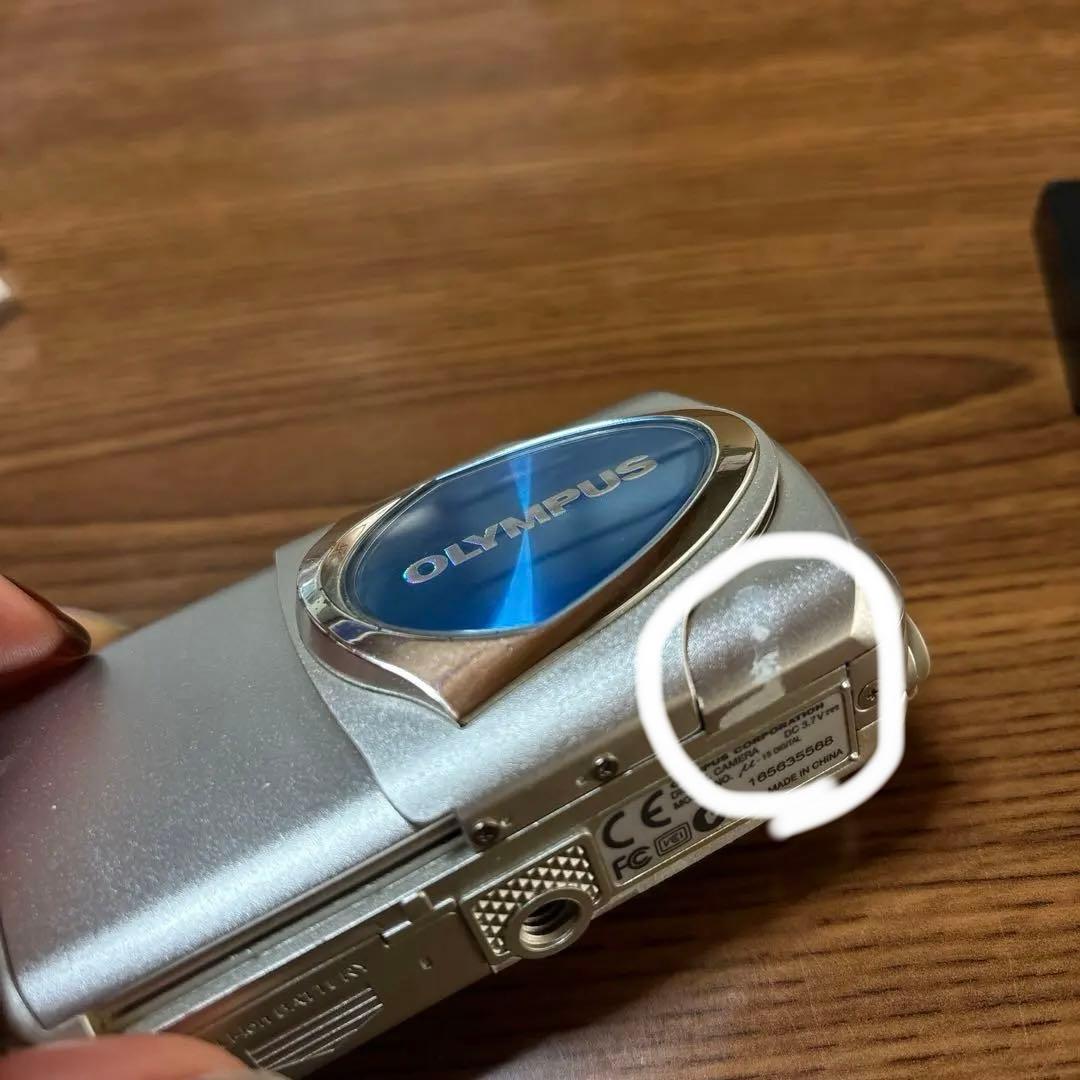 【訳あり】希少品　オリンパス　μ-15 ブルー