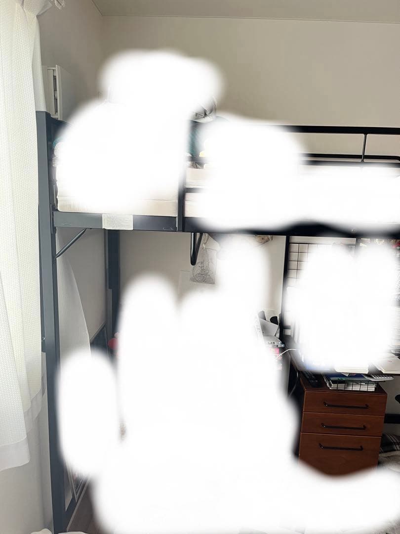 【引取り限定】ロフトベッド デスク付き　週末セール　解体済み