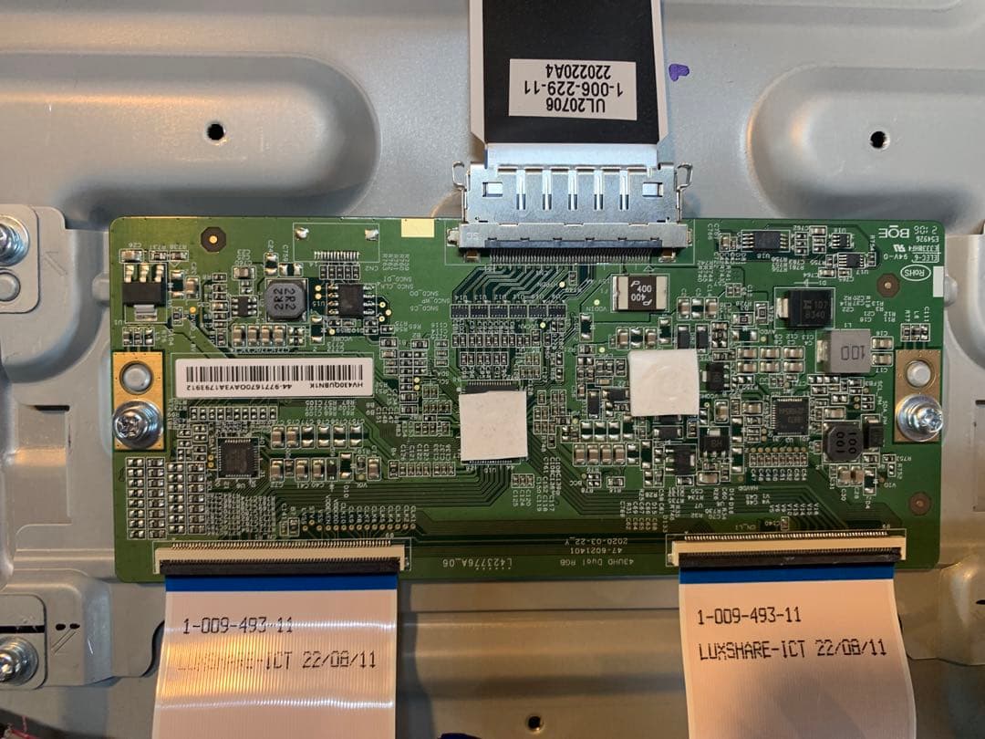 ソニー 43V型 4K 液晶 テレビ KJ-43X8000H 基盤セット