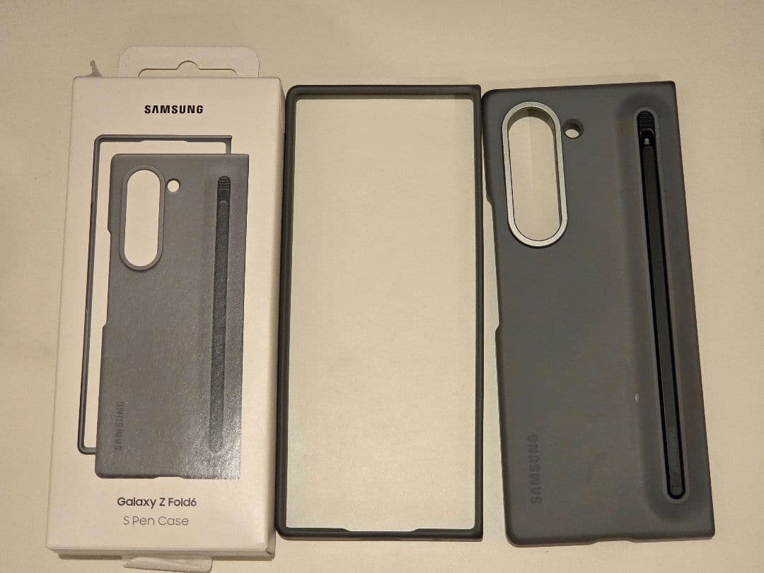 純正ペンとケース付き Galaxy Z Fold6 国内版 256GB ブラック