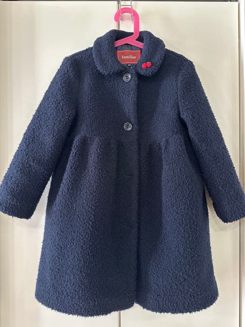 今期新作　ファミリア　ハーフコート　120