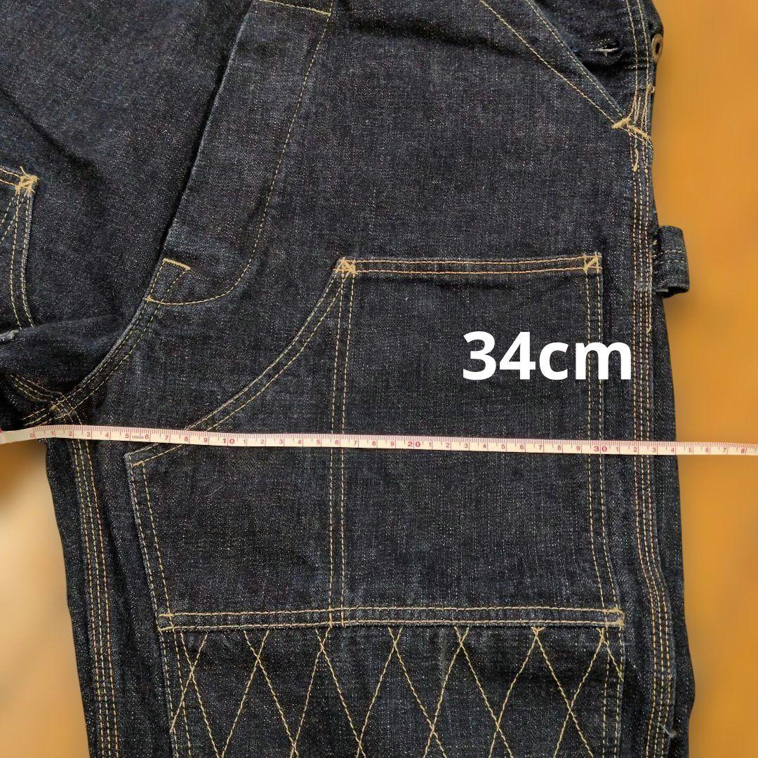 TROPHY CLOTHING ダークデニム オーバーオール