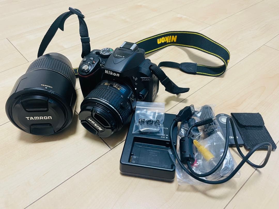 Nikon d5300 +Tamron レンズセット