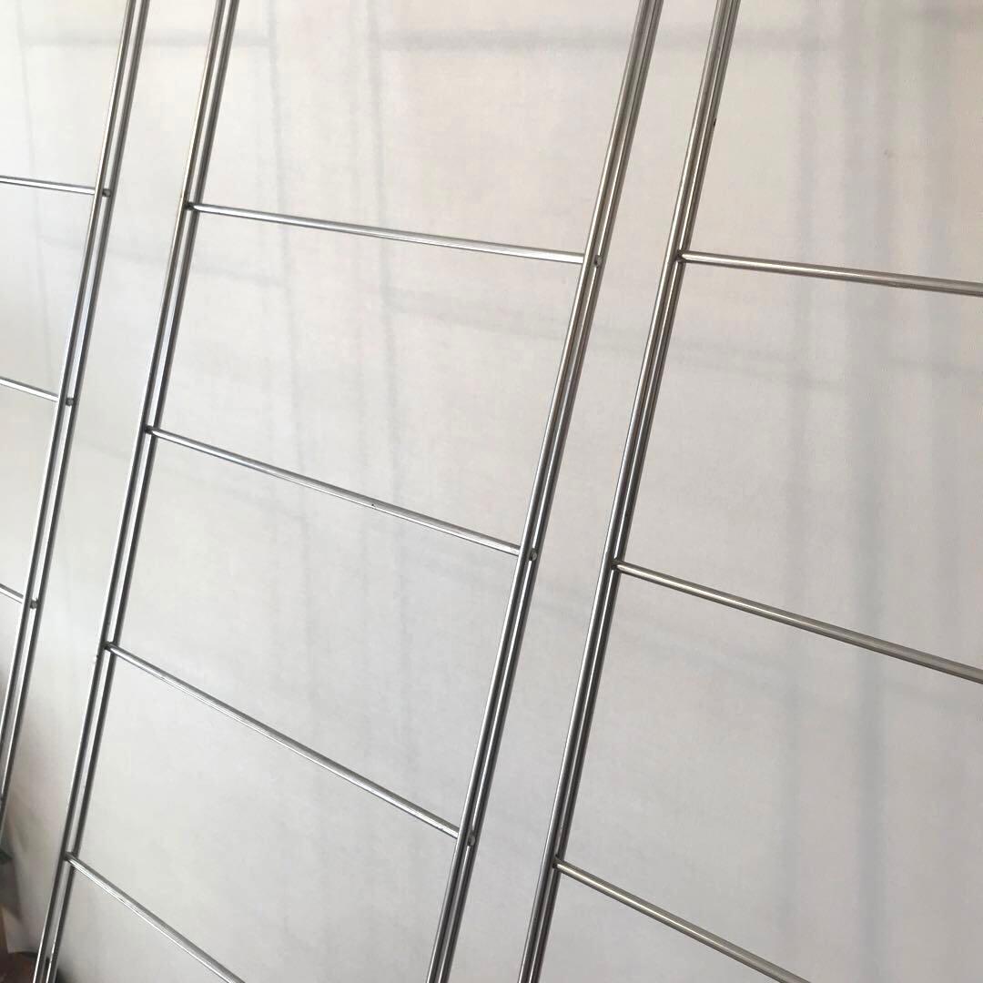 大阪市内引取り限定】ステンレスユニットシェルフ・ステンレス追加用帆立・特大×3