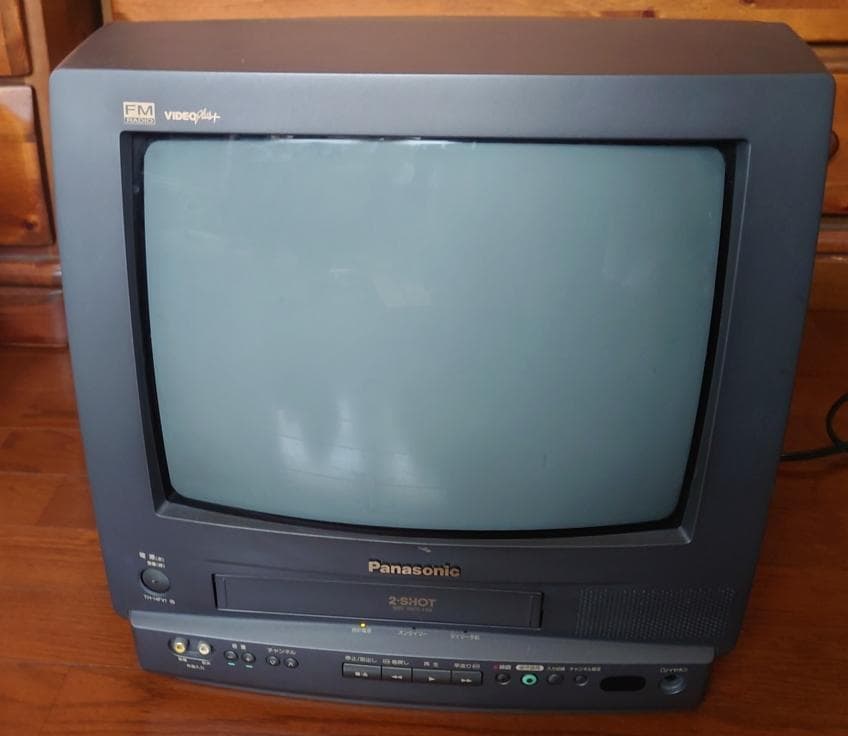 パナソニック　ブラウン管　テレビデオ　TH-14FV1　ジャンク品