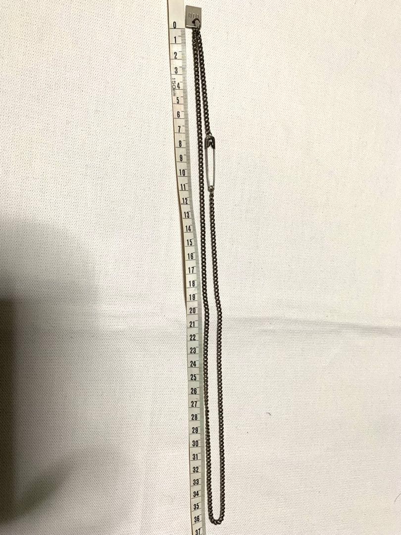 マルタンマルジェラ　アーティザナル　安全ピンネックレス