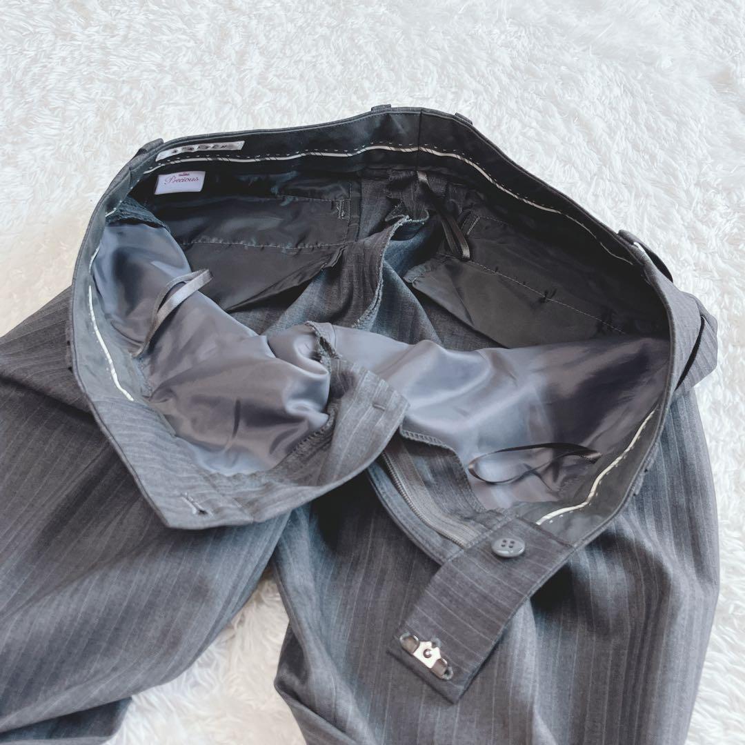 美品✨エヌライン パンツスーツ セットアップ シルク混 大きいサイズ 近年モデル