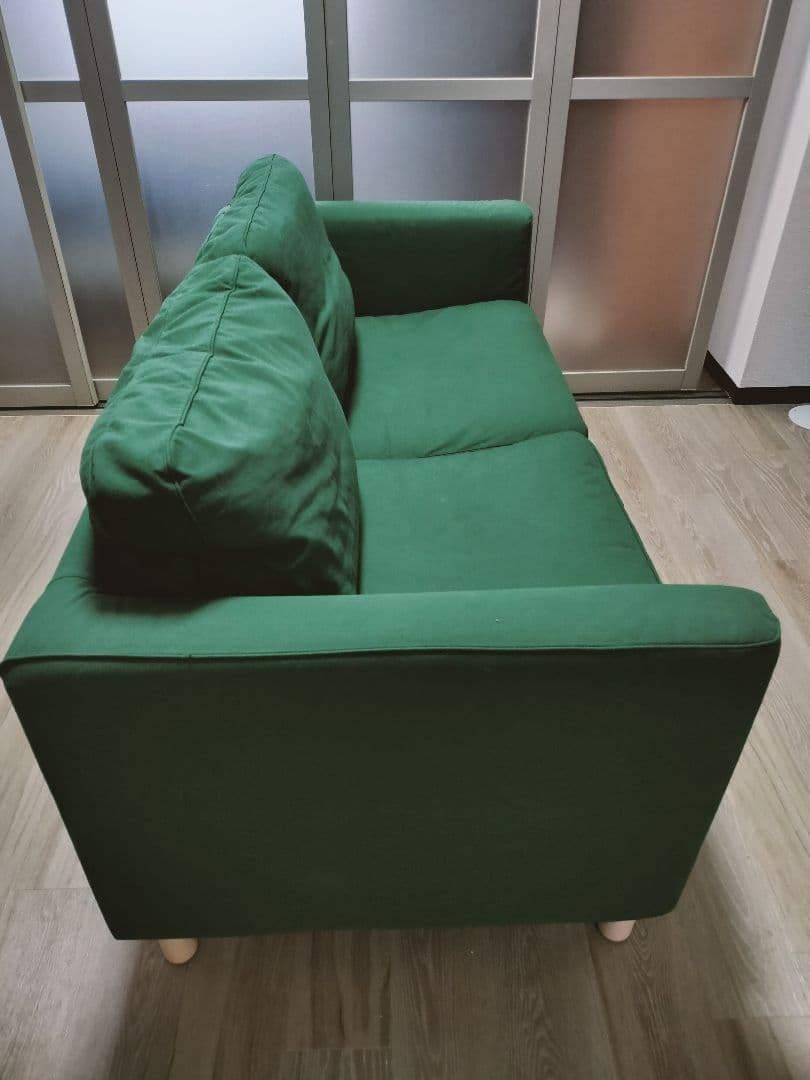 カルビー PÄRUP ペルプ 2人掛けソファ　グリーン