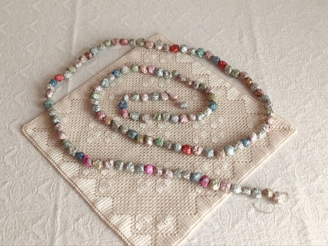 【トントトンさま】vintage tree ❀ モコモコ ホワイト モールツリー