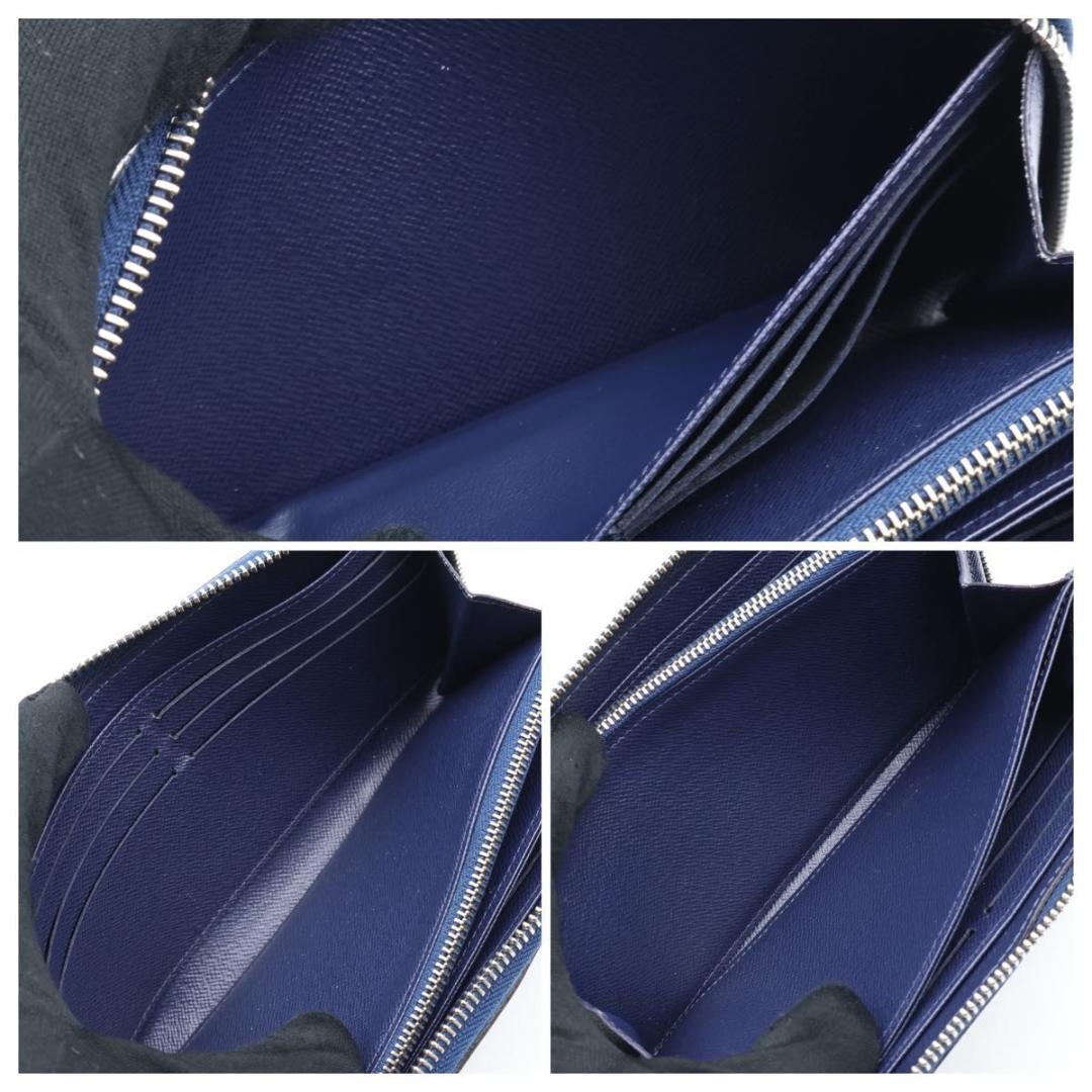 【超極美品】ルイヴィトン　新型ジッピーウォレット　エピ　長財布　アンディゴブルー