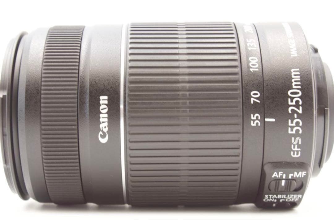 ⭐︎未使用品⭐︎canon EF-S 55-250mm IS Ⅱ 望遠　手ぶれ補正