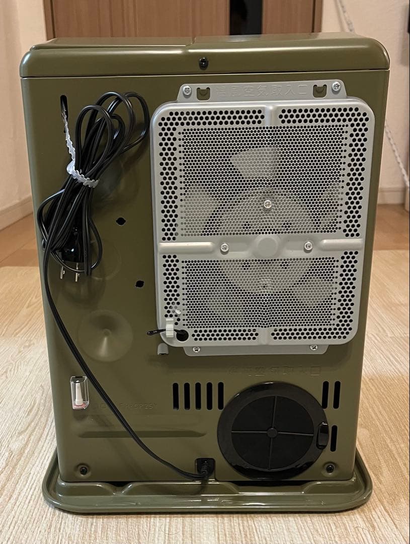 CORONA 石油ファンヒーター　ファンヒーター　グリーン