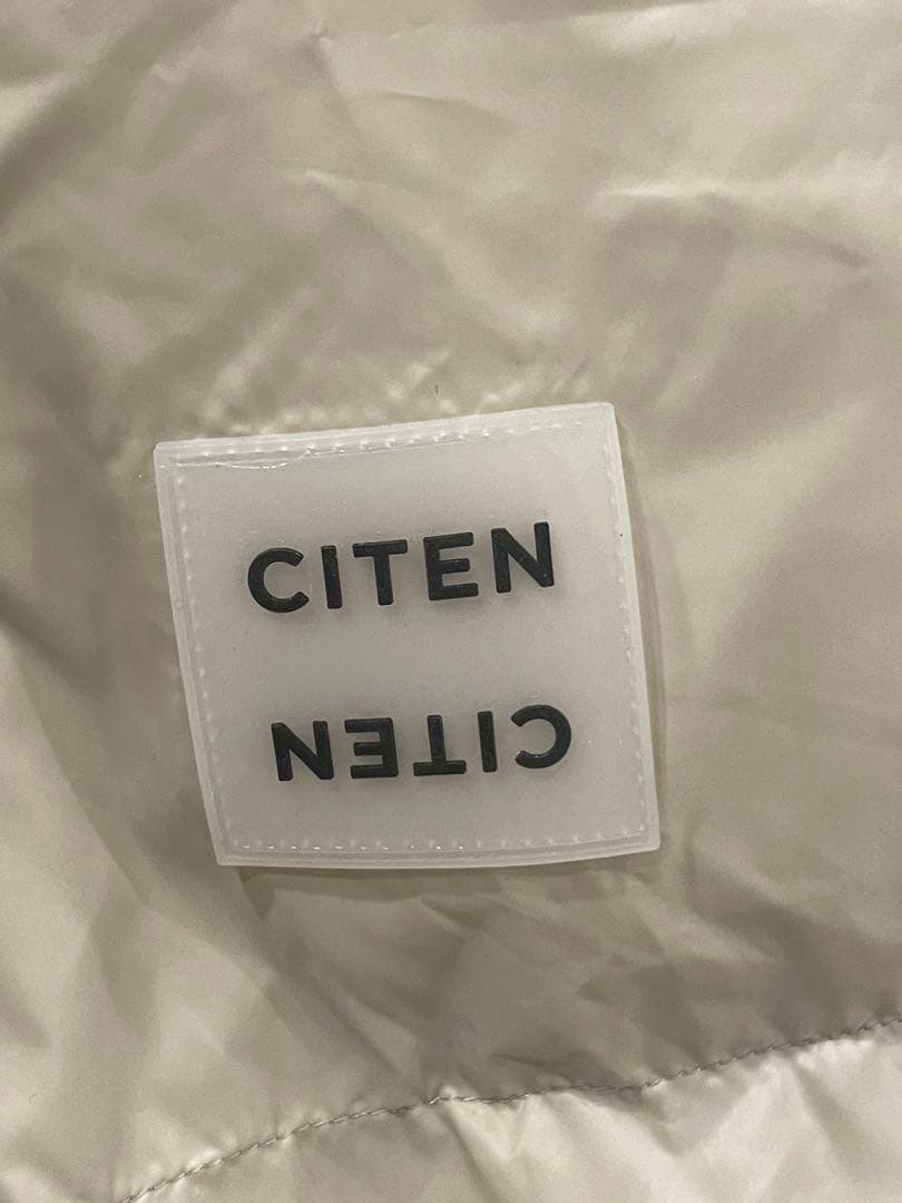 【別注】＜TAION×CITEN＞シンプルダウン LT.GRAY M