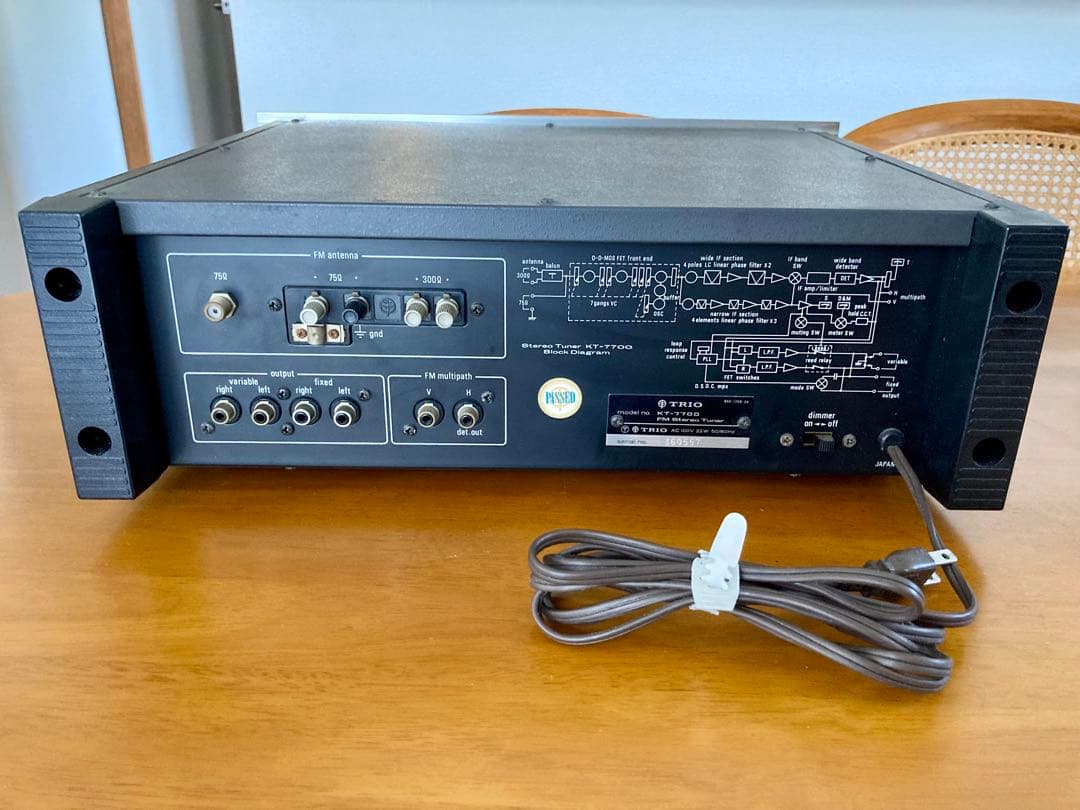 ラジオ・コンポ TRIO KT-7700