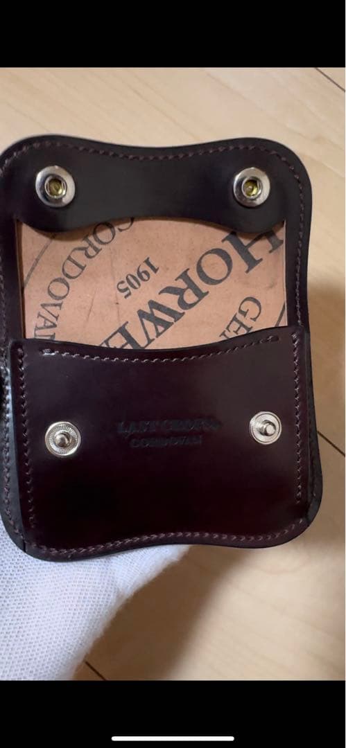 ラストクロップスタング　ダークバーガンディ　スタンプ