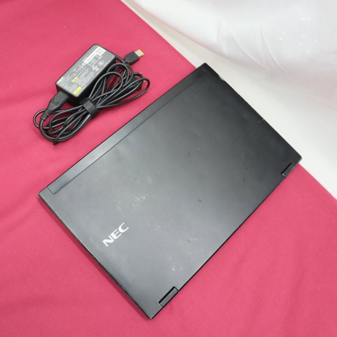 ノートパソコン NEC SSD128GB　Core i5 画質良！速い！