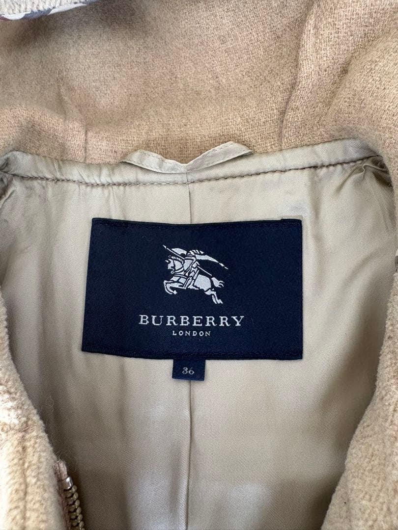 バーバリーロンドン ダッフルコート36サイズ