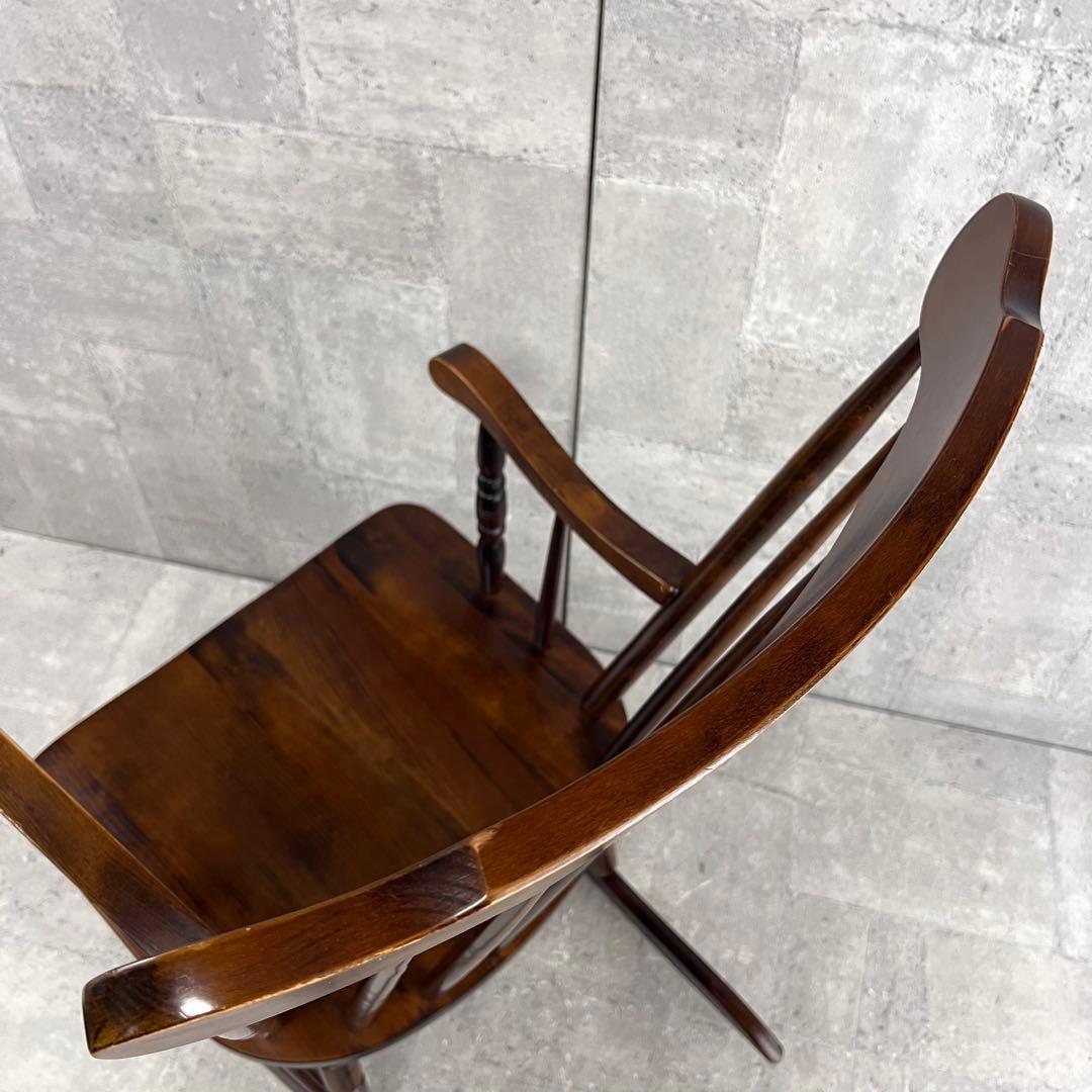 ロッキングチェア 木製　揺り椅子 送料無料