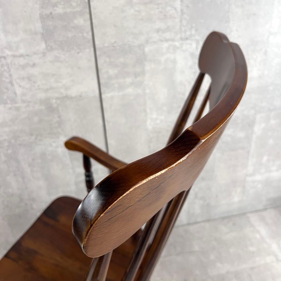 ロッキングチェア 木製　揺り椅子 送料無料