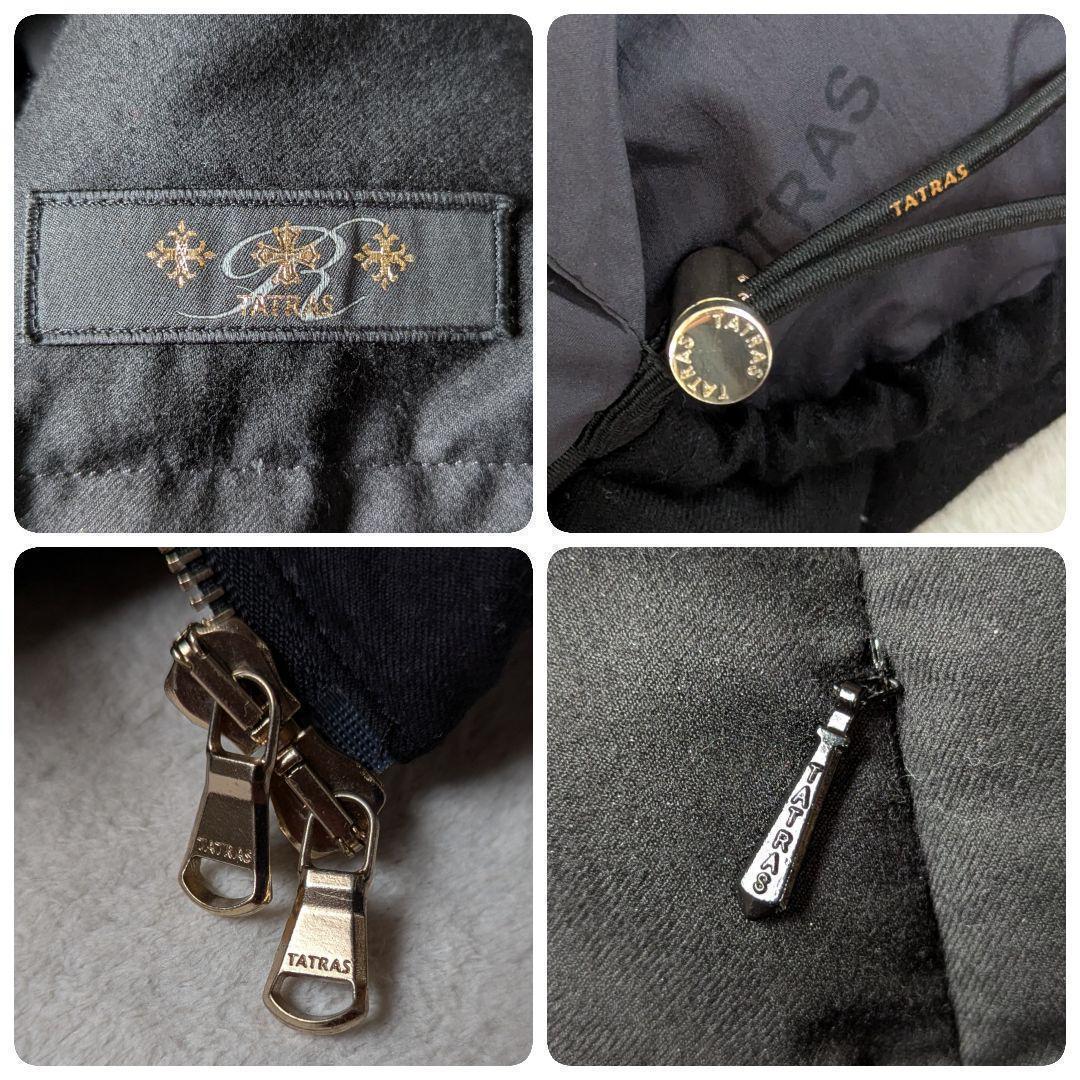 タトラス IVOTTA ダウンコート 黒 サイズ2 Rライン M ♦フラワー様♦