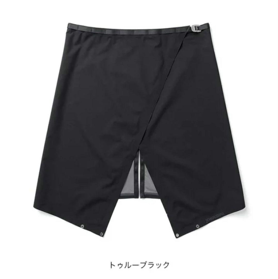 HOUDINI The Square 黒　フーディニレインスカート使用感あり