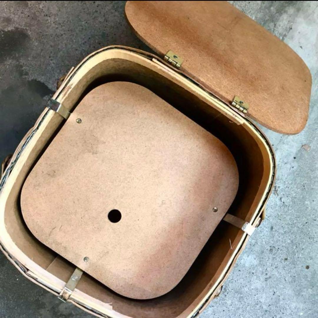 美品　Vintage picnic basket