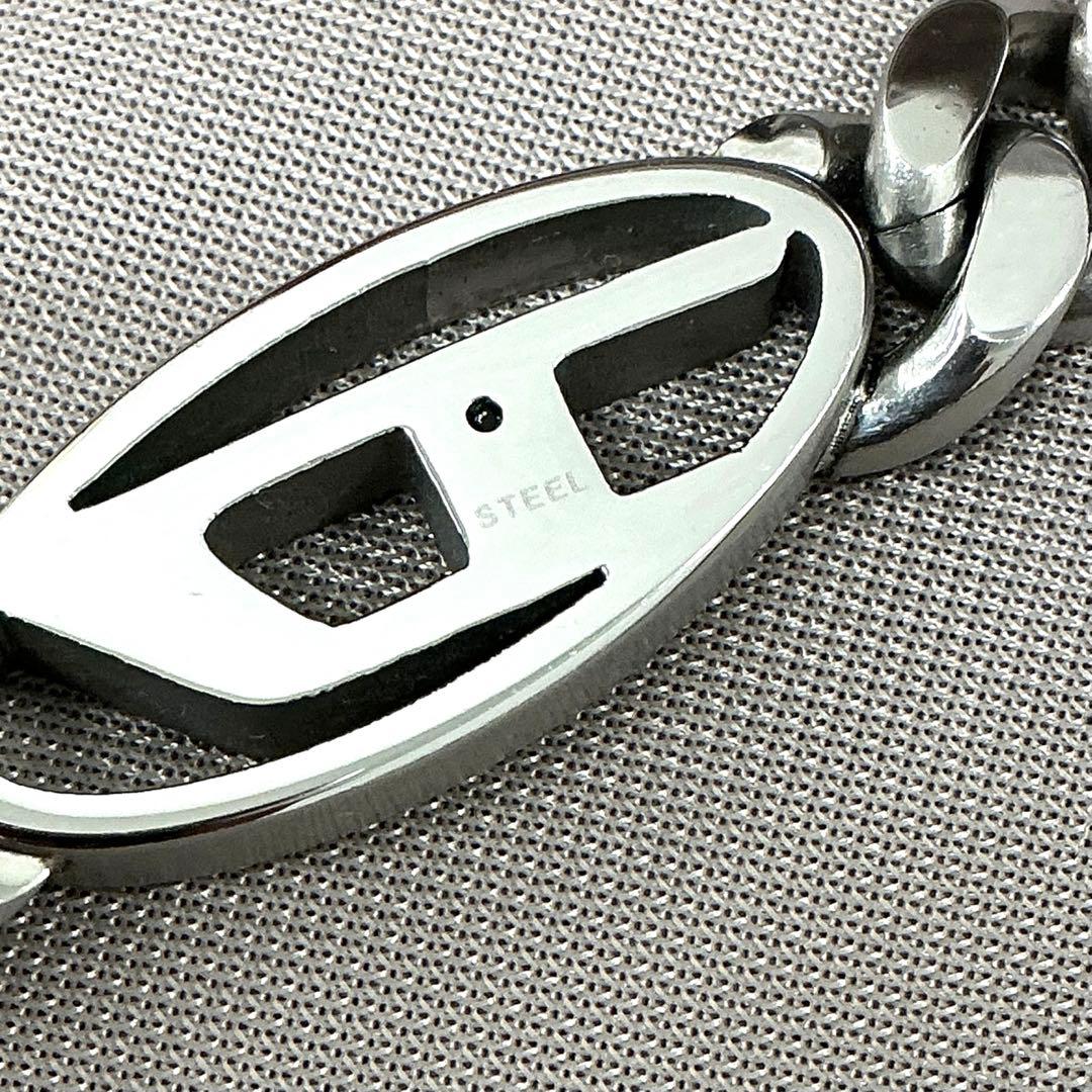 超美品‼️【DIESEL 】ディーゼル　ユニセックス ステンレススチールネックレス