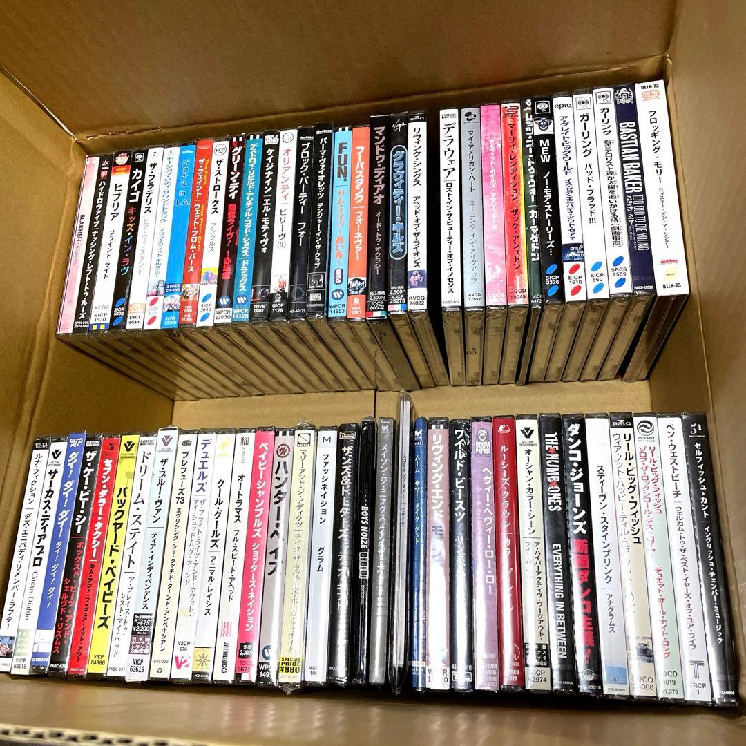 洋楽CD【未開封】まとめ売り　６４枚　ロック系中心　国内盤