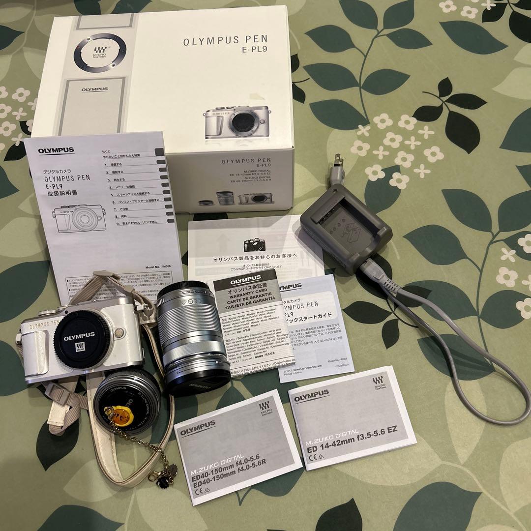 OLYMPUS PEN E-PL9 シルバー レンズ付き