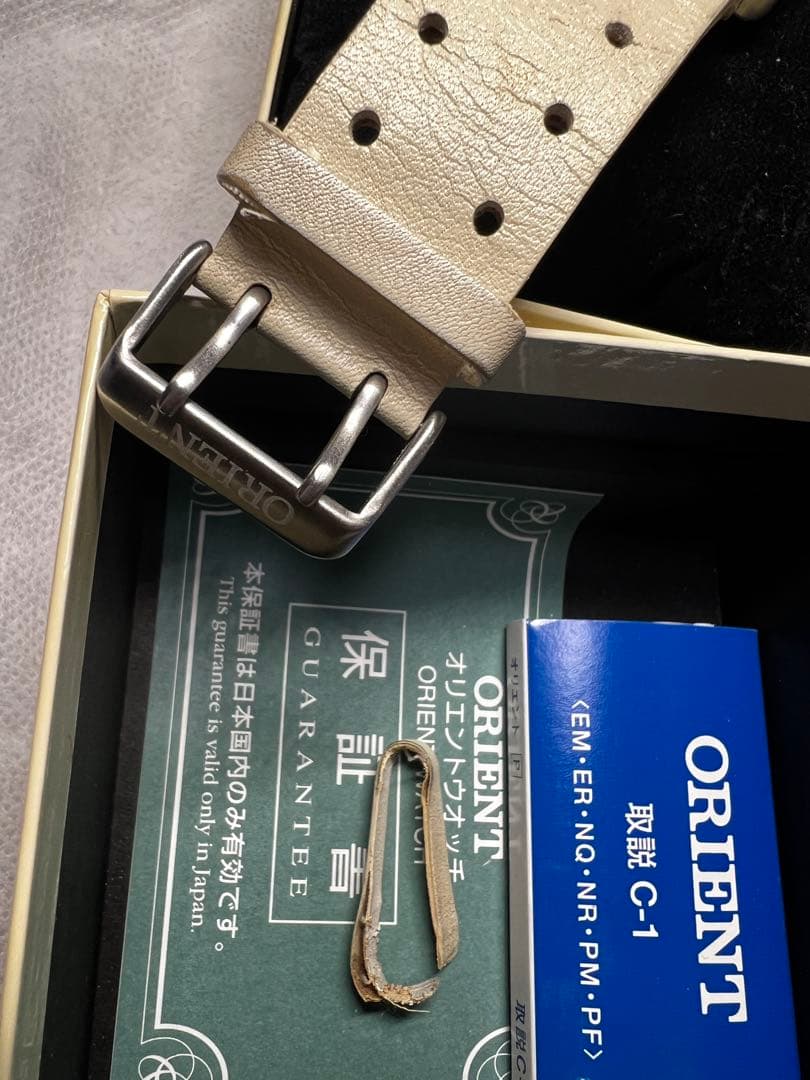 稼働品 ORIENT オリエント 腕時計 ERAM-C1 スクエア