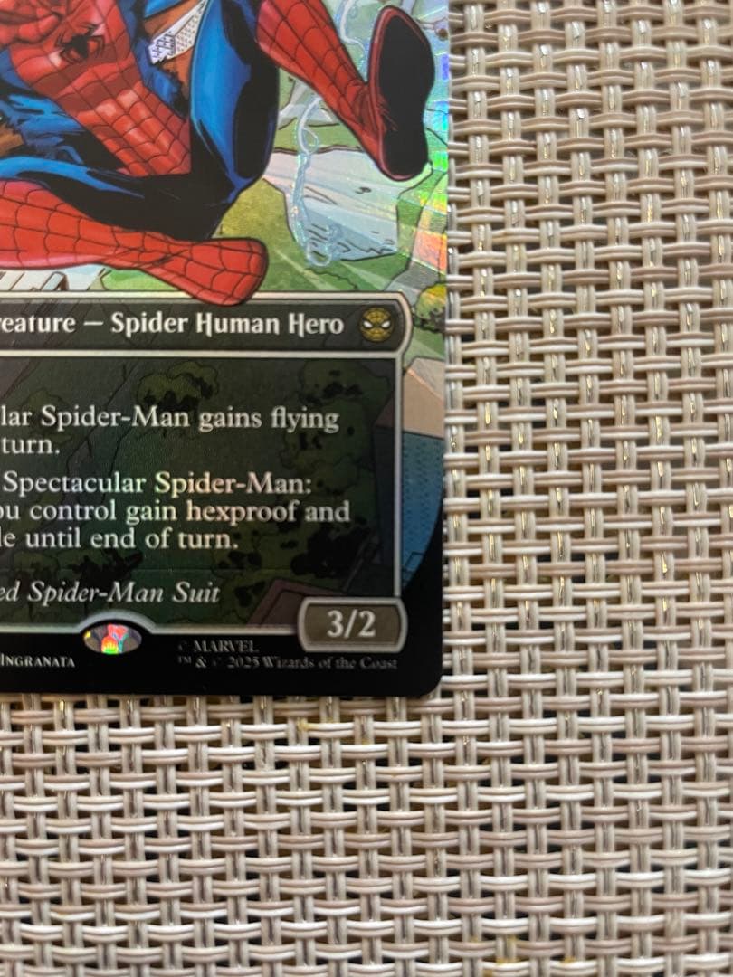 r*)様 スペクタキュラー・スパイダーマン　テクスチャーfoil Six-Arm