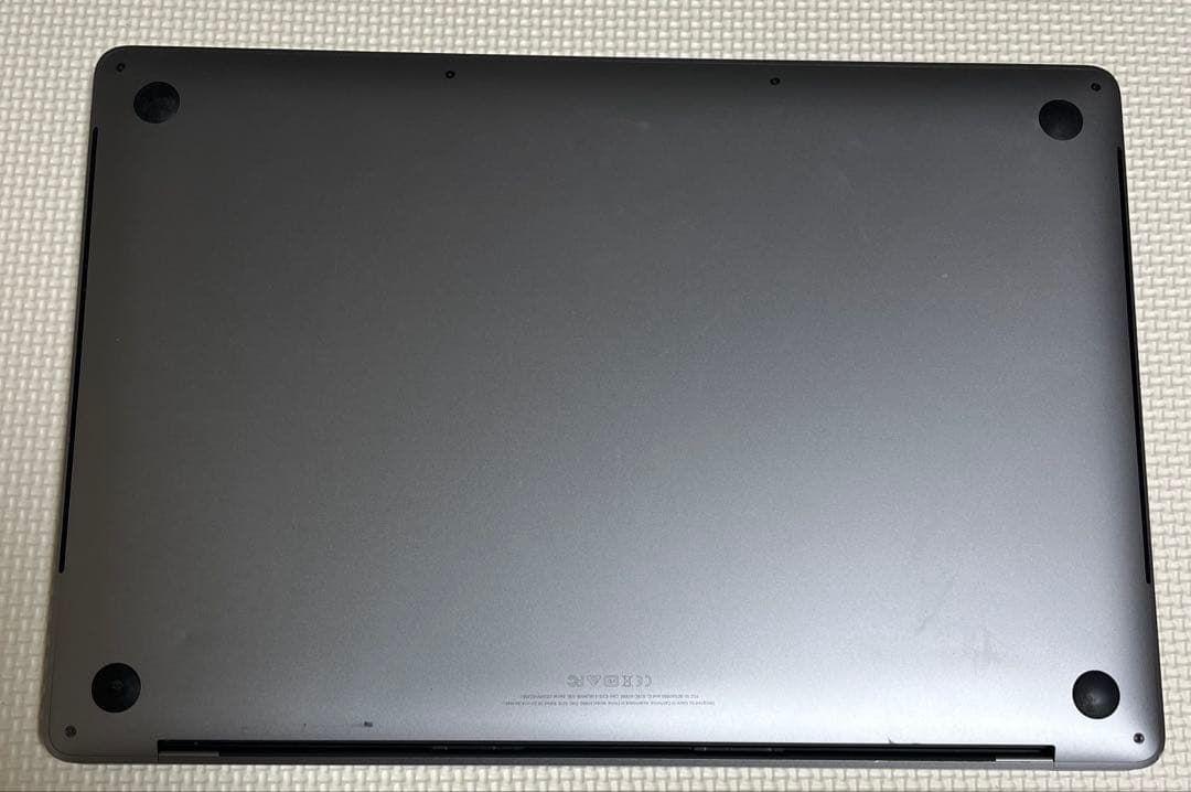 m*n様 MacBook Pro2018 バッテリー劣化品