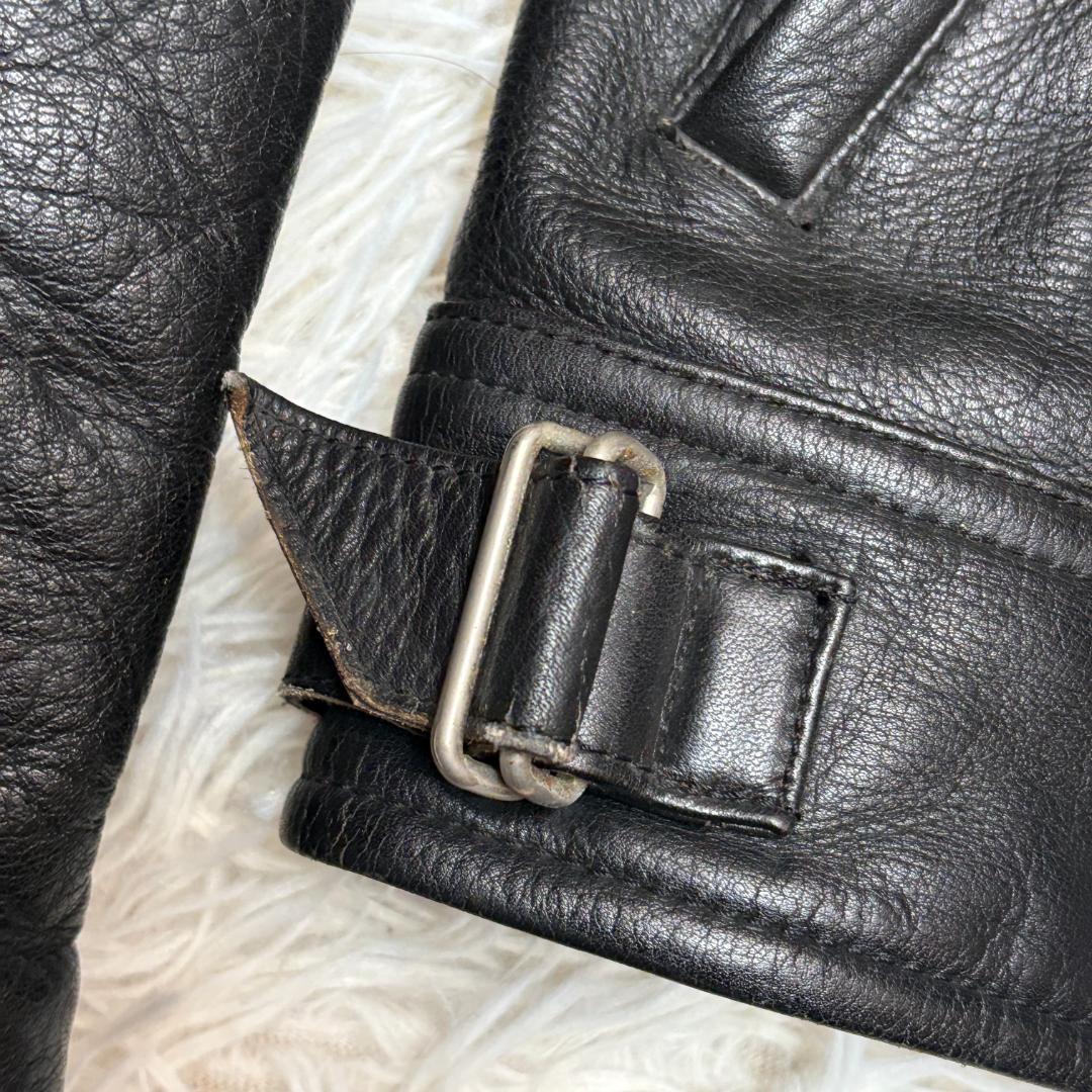 クシタニ ダブルライダース ジャケット ビンテージ レザー 本革 バイク